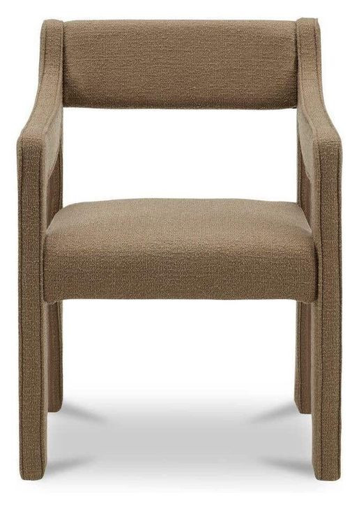 Elise Ochre Performance Fabric Upholstered Dining Chair