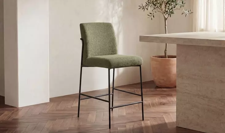 Danny Green Upholstered Counter Height Stool