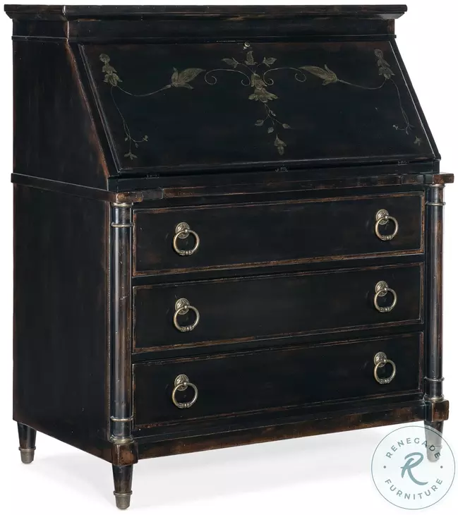 Charleston Black Secretary Desk