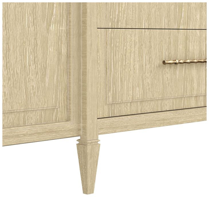 Eave Sundrenched Oak 76" 3 Drawer Credenza with Stone Top