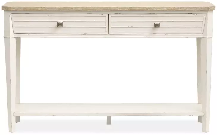 Whisperbay Sea Pearl and Driftwood Rectangular Sofa Table