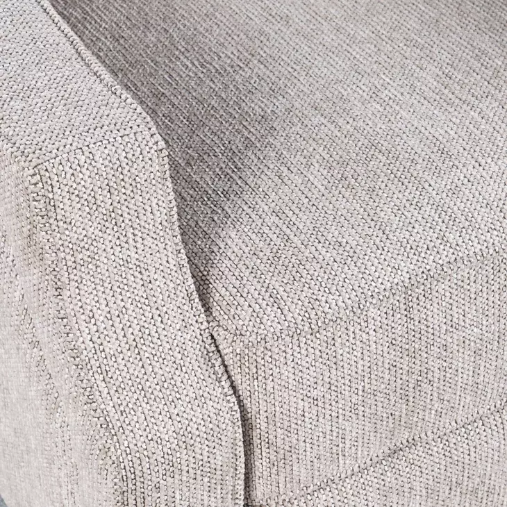 York Gray Recliner Accent Chair with Nailhead Trim