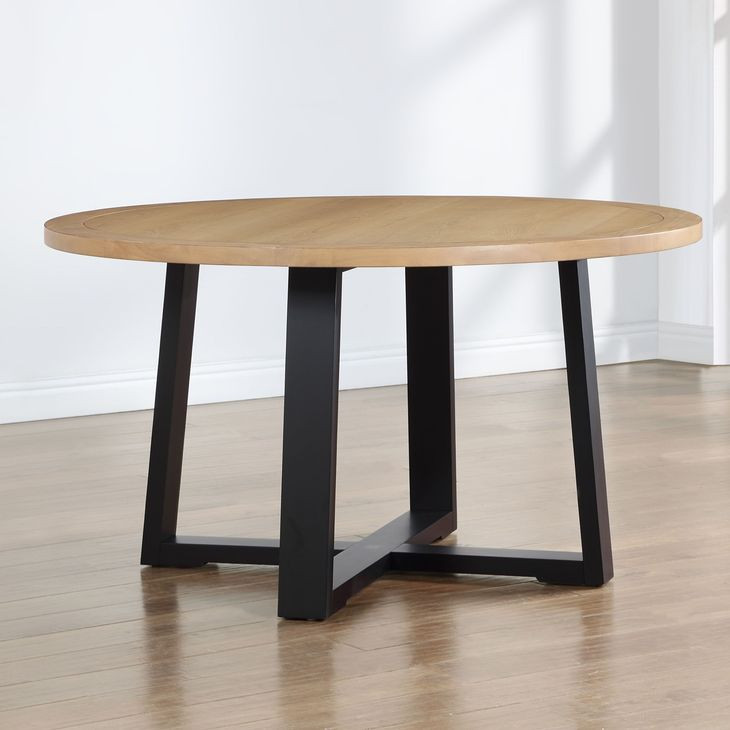 Magnolia Black 54" Round Dining Table