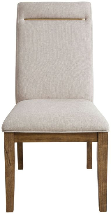 Garland Brown Upholstered Side Chair Set of 2