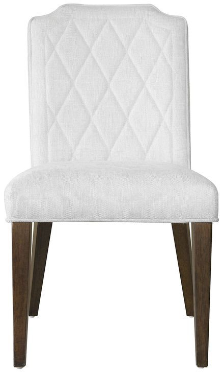 Oakridge Medley White Upholstered Dining Chair