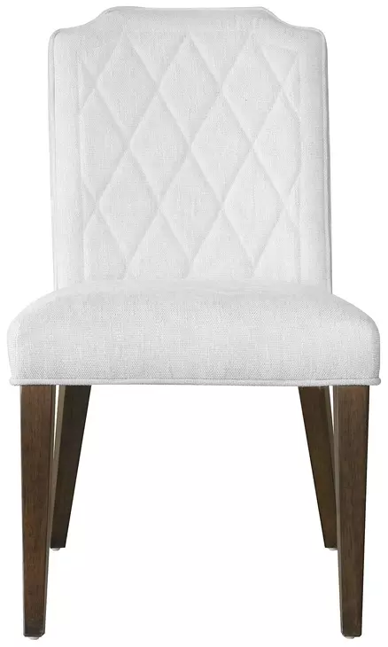 Oakridge Medley White Upholstered Dining Chair