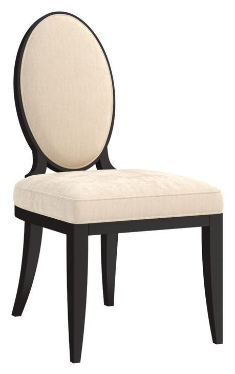 Boulevard Beige Upholstered Side Chair