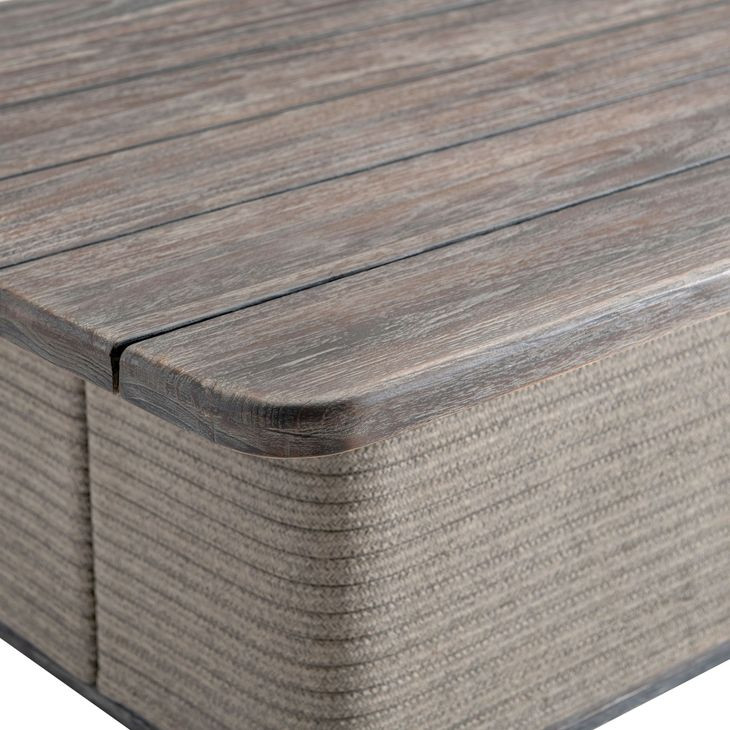 Rialto Brown Rectangular Outdoor Cocktail Table