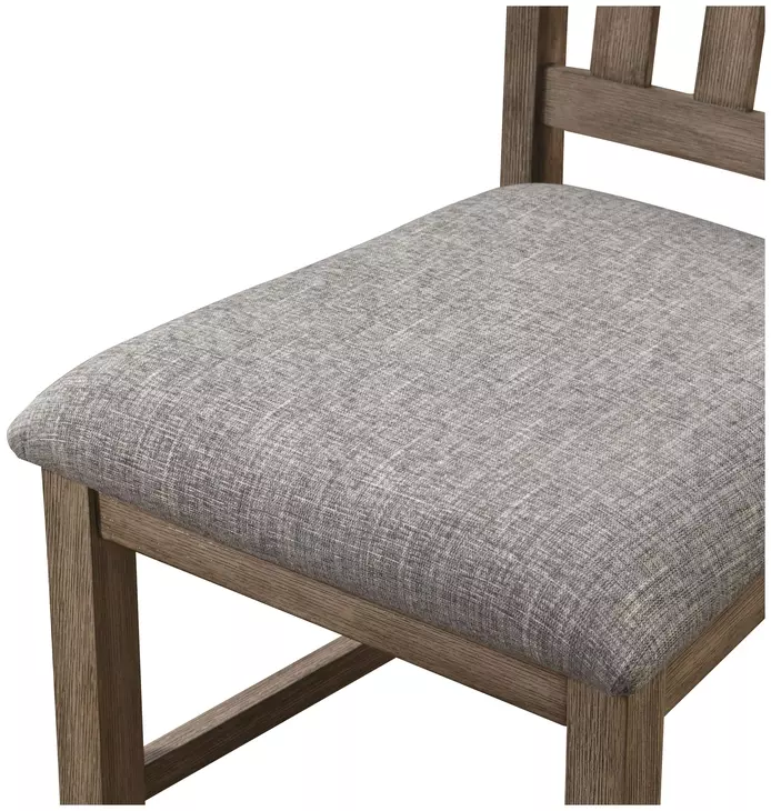 Harrisburg Gray Upholstered Dining Chair Set of 2