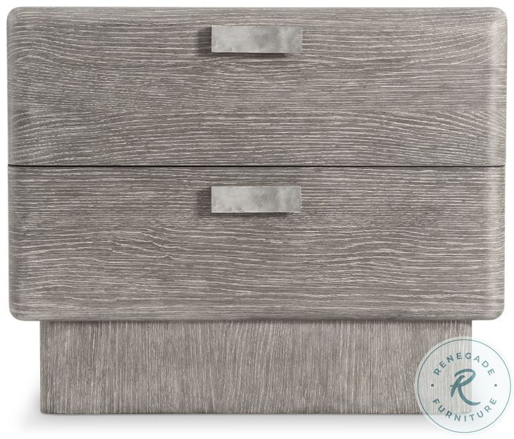 Monolith Puma 2 Drawer Nightstand with 2 Port USB Charging