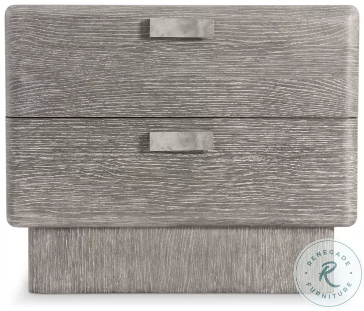 Monolith Puma 2 Drawer Nightstand with 2 Port USB Charging