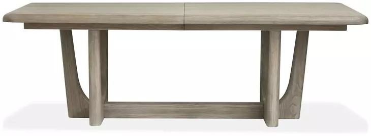 Braelyn Dorian Gray 114" Extendable Rectangular Dining Table