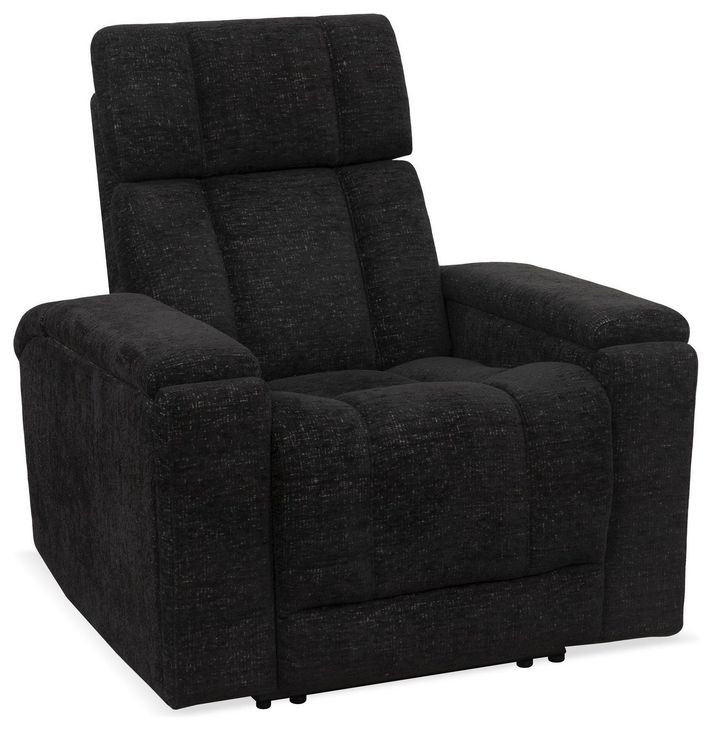 Phoenix Cabot Ebony Zero Gravity Power Recliner with LED and USB Charging