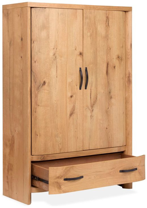 Laramie Honey Wheat Panel Bedroom Set