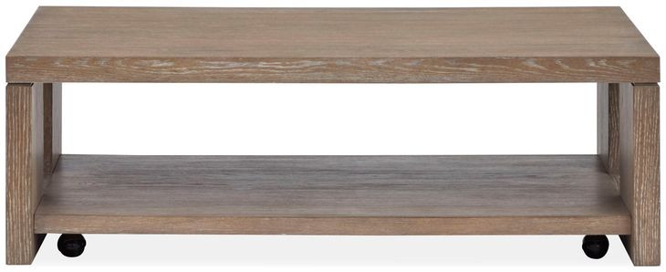 Everpine Spiced Brown Rectangular Cocktail Table