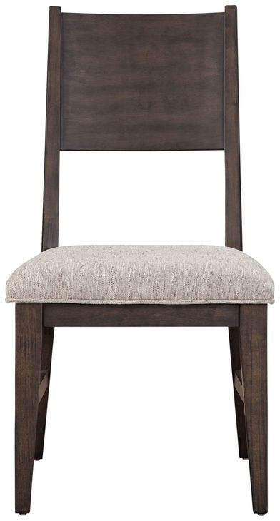 Norvell Gray Upholstered Side Chair Set of 2