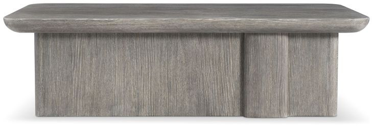 Monolith Brown Rectangular Cocktail Table with Casters