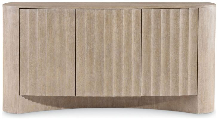 Loggia Aria and White 3 Door Travertine Top Buffet