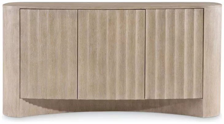 Loggia Aria and White 3 Door Travertine Top Buffet