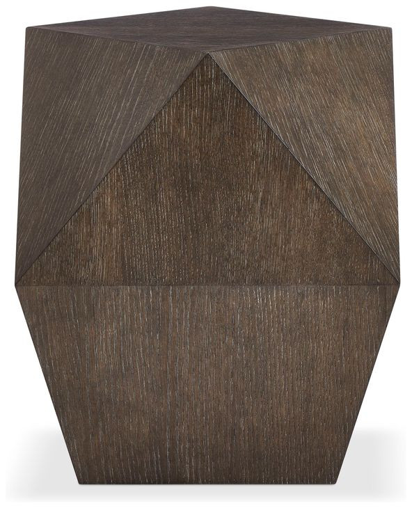 Linea Cerused Charcoal 20" End Table