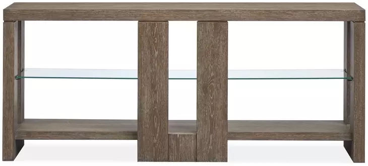 Conway Spiced Brown Rectangular Sofa Table
