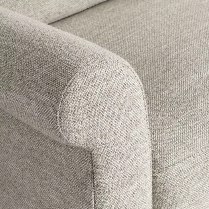 Keirnan Beige 96" Sofa with Pillow