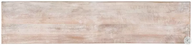 Whitmore Light Wood And Gray Metal Four Door Credenza