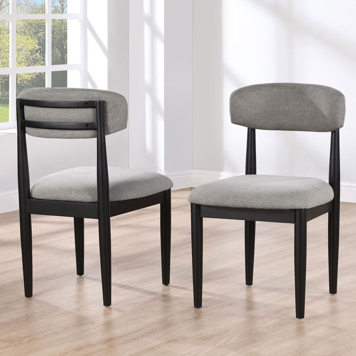 Magnolia Gray Upholstered Side Chair Set of 2