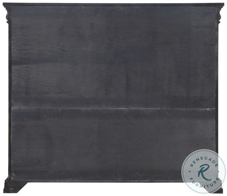 Madison Ridge Natural Bark Panel Bedroom Set with Chest Footboard