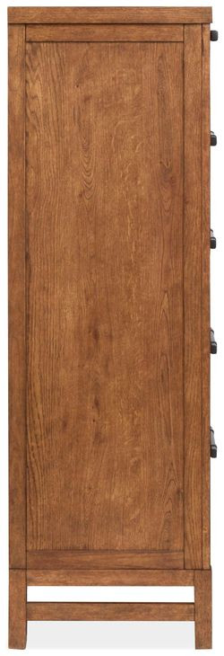 Everpine Honey Wheat Storage Panel Bedroom Set