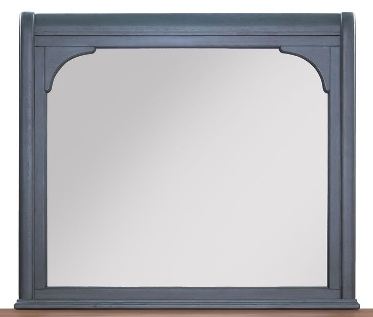 Americana Corduroy Blue Mirror