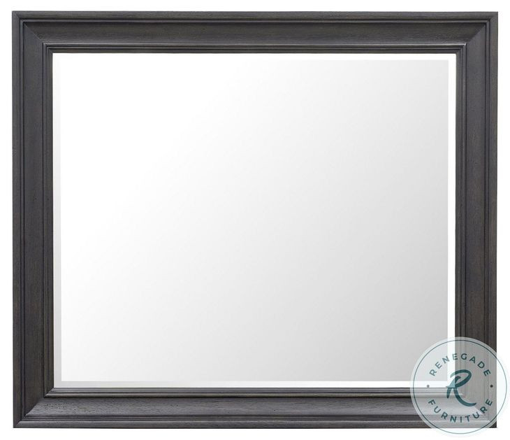 Hickory Creek Brown Velvet Dresser Mirror