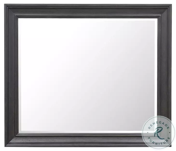 Hickory Creek Brown Velvet Dresser Mirror
