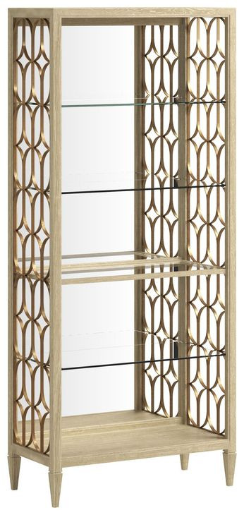 Eave Sundrenched Oak Etagere with 4 Shelves