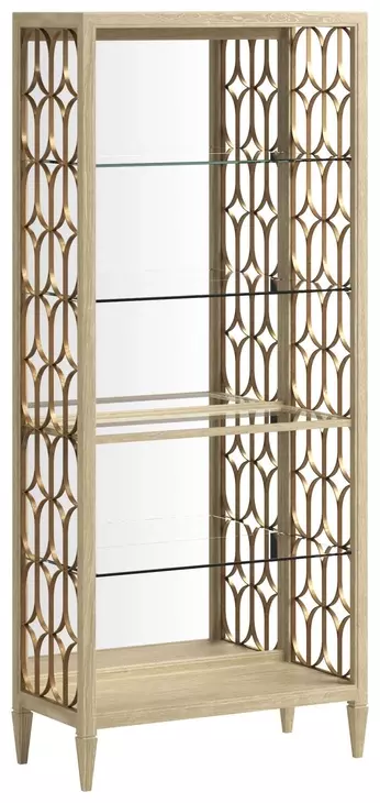Eave Sundrenched Oak Etagere with 4 Shelves