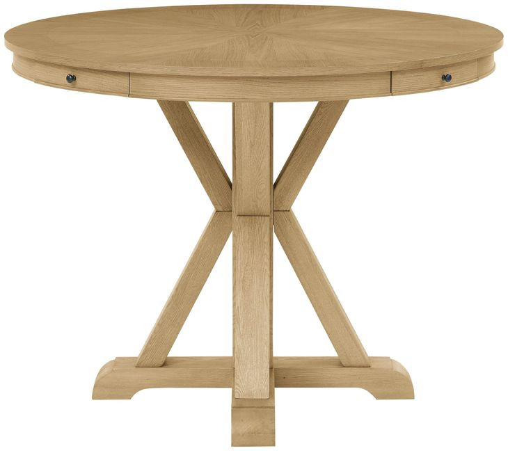 Rylie Natural 24" Round Counter Height Table