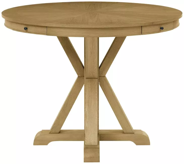 Rylie Natural 24" Round Counter Height Table