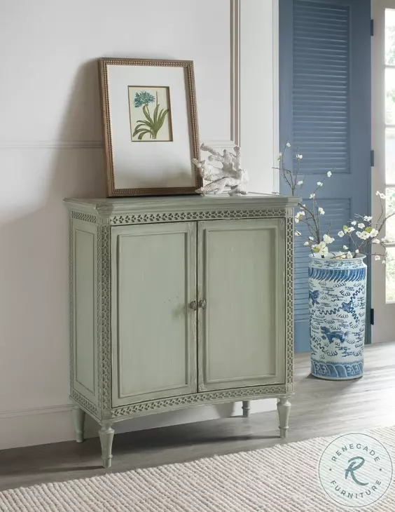 Charleston Verdigris Green 2 Door Accent Chest