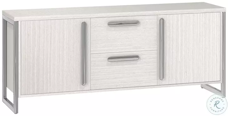 Stratum Mist And Polished Nickel Buffet