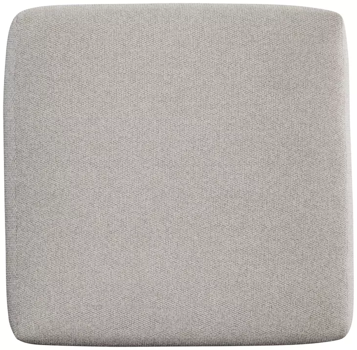 Vista Gray Square Ottoman