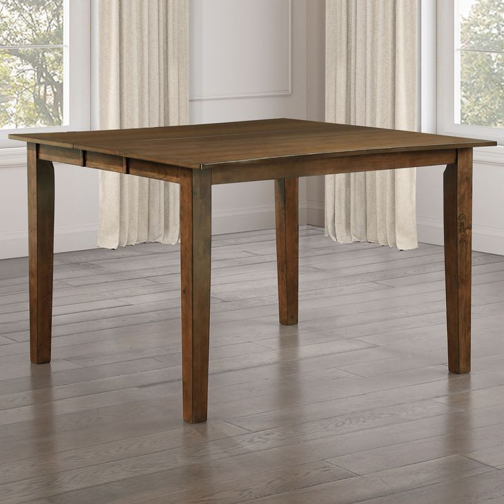 Joplin Brown 62" Extendable Rectangular Counter Height Table