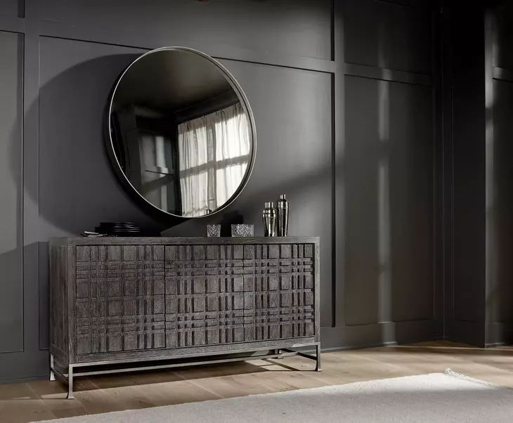 Tribeca Barlow Round Mirror