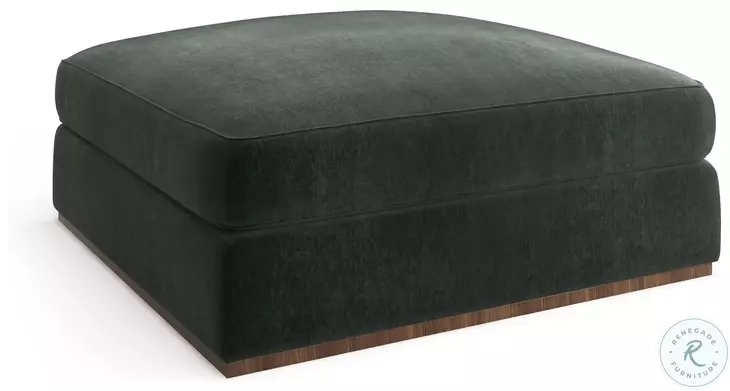 Bello Spruce Green Ottoman