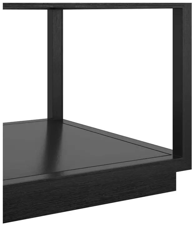 Glaze Onyx Rectangular Glass Top Cocktail Table