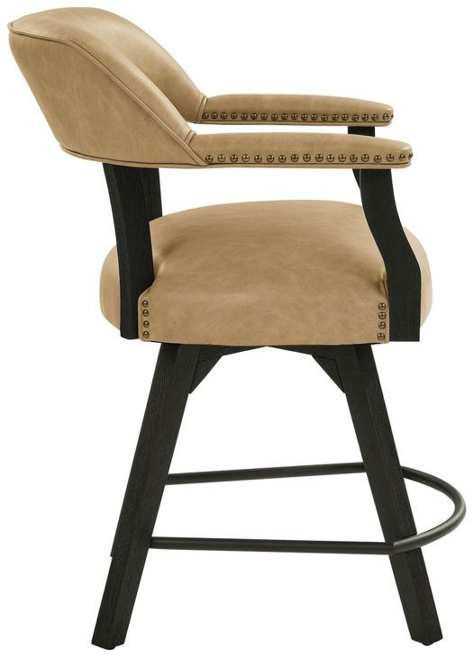 Rylie Black Round Counter Height Gaming Dining Room Set