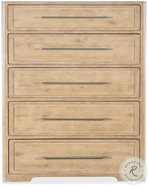 Havenwood Light Brown 5 Drawer Chest