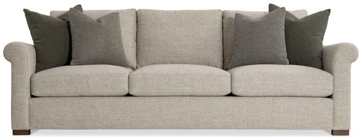 Keirnan Beige 96" Sofa with Pillow