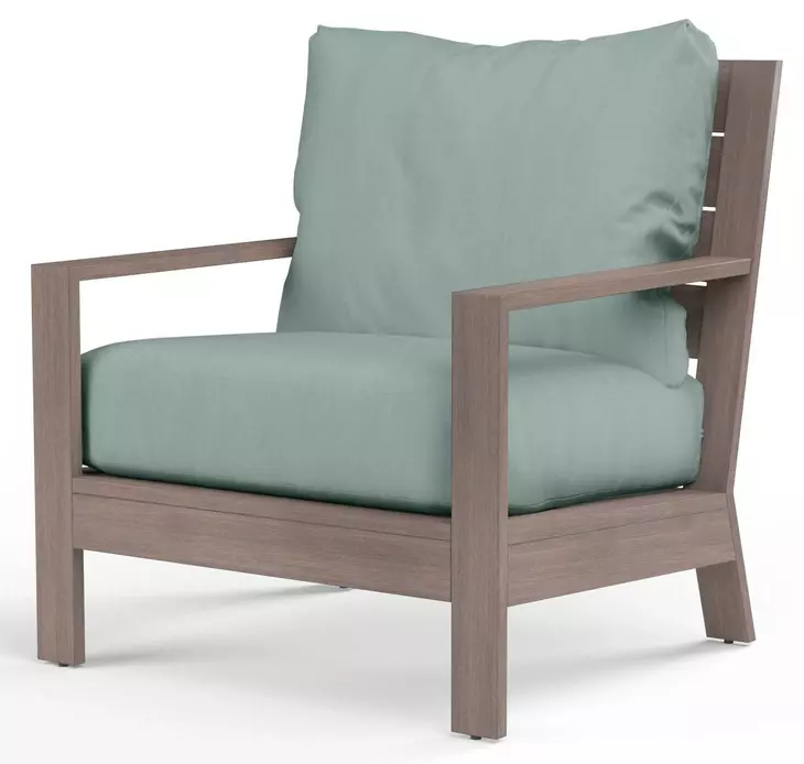 Laguna Cast Mist Upholstered Outdoor Club Chair