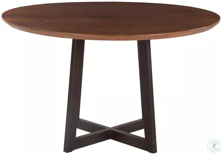 Mapai Walnut Round Dining Table