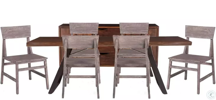 Nottingham Brown Acacia Sideboard